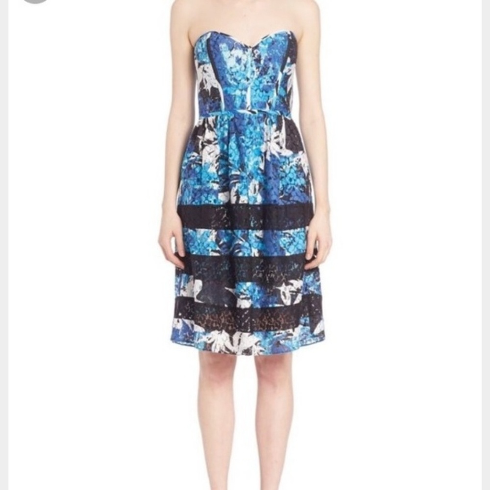 Parker Gardenia Cocktail Dress